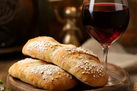 Day 16 - bread and wine devotional