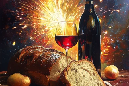 Day 56 - bread and wine devotional